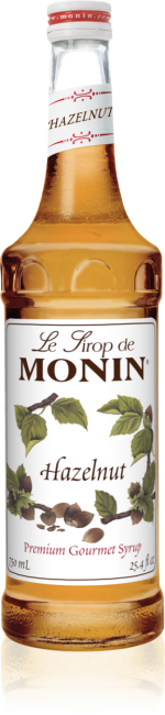 Monin - Naturel Noisette Hazelnut Syrup - 1L : : Epicerie