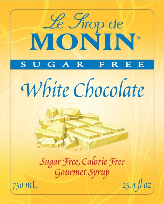 Sirop de chocolat blanc sans sucre (White Chocolate)